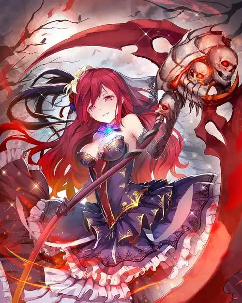 死神少女计算机动画女孩子