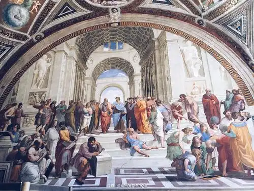 《雅典学院》,拉斐尔,梵蒂冈博物馆