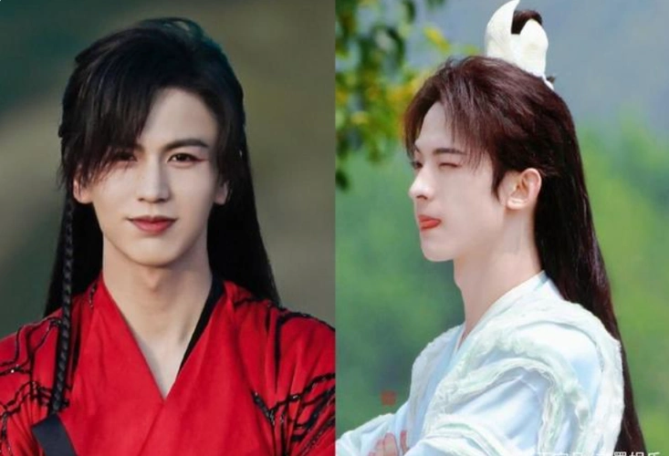 天官赐福红衣花城获认可黑色眼罩还原动漫造型氛围感拉满