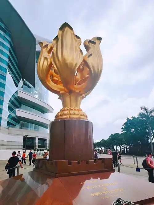香港旅游心心念念的金紫荆广场