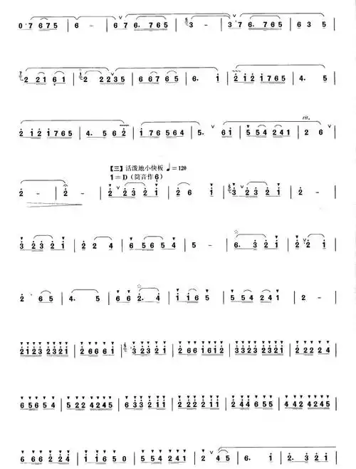 【詹永明笛子作品系列】二十四:笛子协奏曲《兰花花》(附曲谱)-洛阳