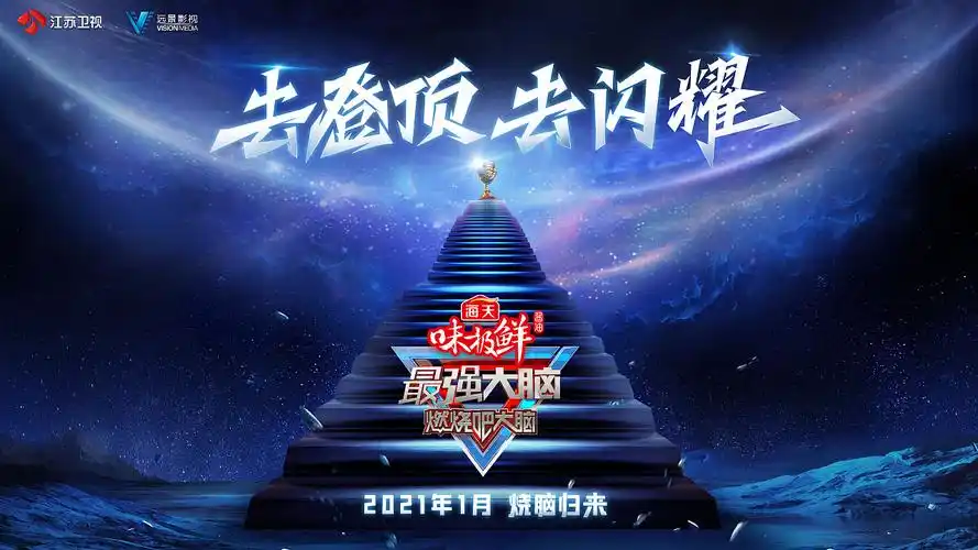 江苏卫视最强大脑第八季宣传海报