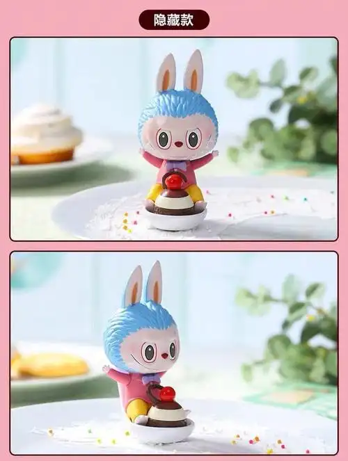包邮泡泡玛特labubu拉布布甜品甜品系列法式甜点隐藏潮玩盲盒