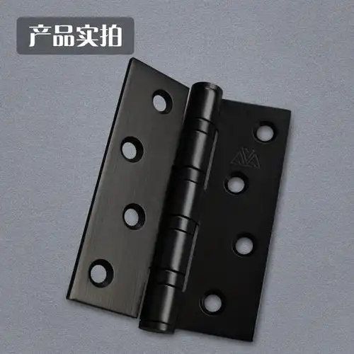 【品荣】3043哑黑不锈钢静音轴承铰链房门室内门木门平开合页厂家