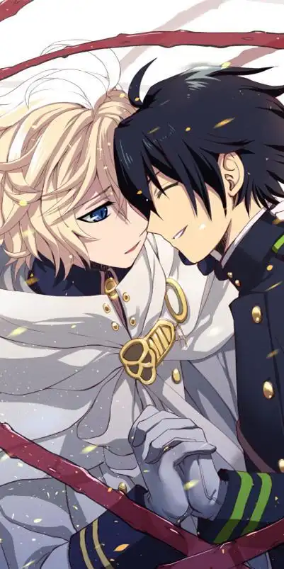 《终结的炽天使》百夜米迦尔&百夜优一郎&克鲁鲁采佩西,cp壁纸