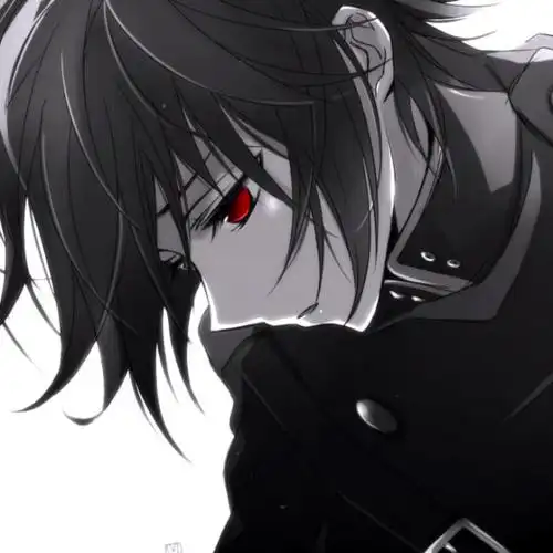 男头暗黑系酷帅男生动漫头像