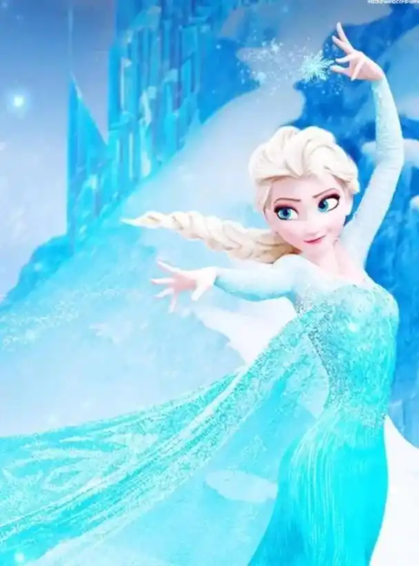 冰雪女王动态壁纸 #艾莎 #冰雪奇缘 #艾莎女王 - 抖音