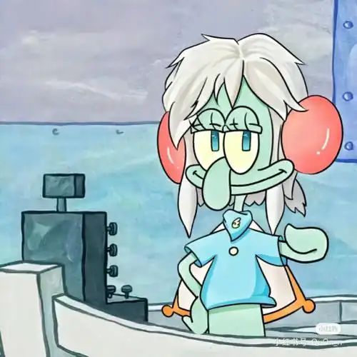 章鱼哥搞怪头像