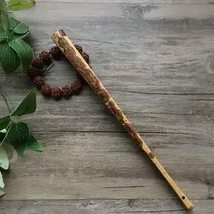 文玩折扇斑竹扇精品9.5寸虎皮纹扇骨梅鹿斑竹湘妃宣纸折扇苏工扇