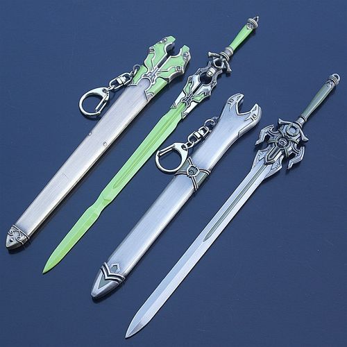 古剑武器焚寂剑红玉陵越太极昭明剑晗光剑带剑鞘兵器钥匙扣