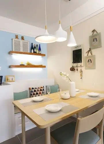 卡座餐厅的完美设计,为爱家增添小情调!