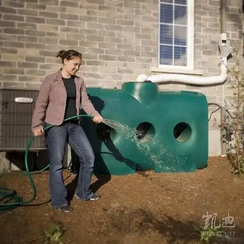 自建房的屋顶雨水收集利用