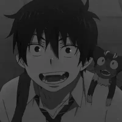 高冷男头像动漫黑白 帅气好看的男生头像动漫冷酷黑白图片_男生动漫