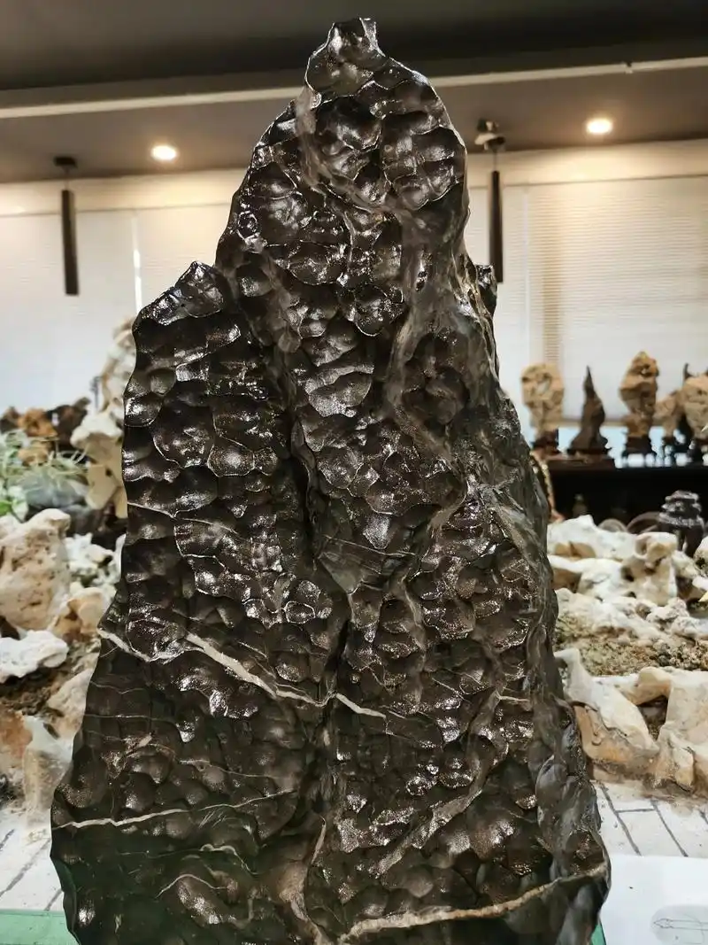 苏州太湖水石鱼鳞纹石友们收藏一下今后可以识别