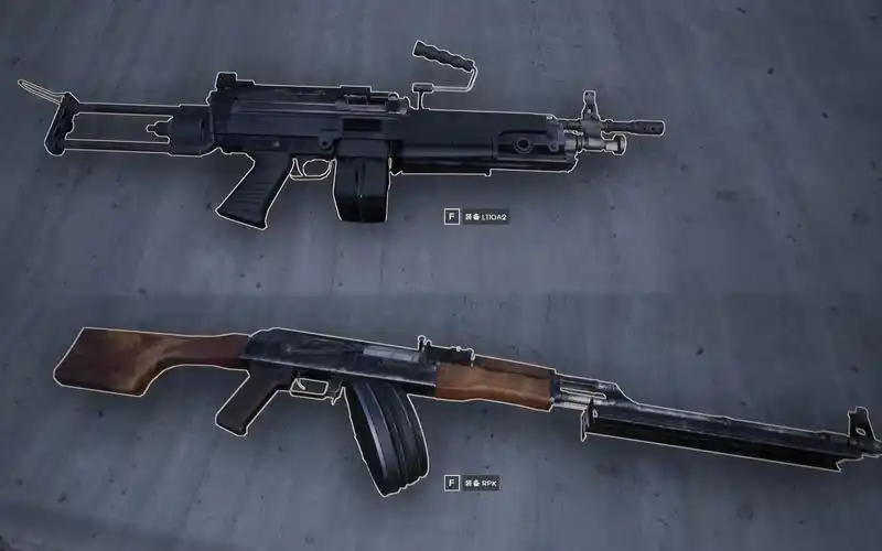 我做的绝地求生单机版-加入rpk轻机枪!