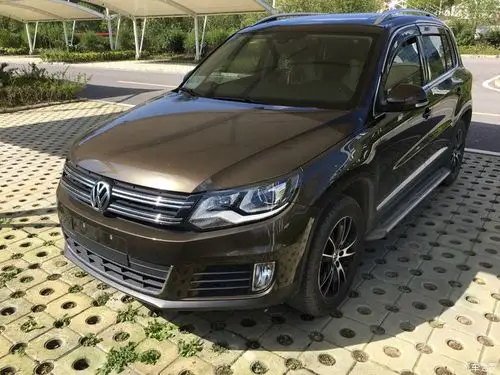 提车途观18t两驱自动豪华版峻岭棕补交作业