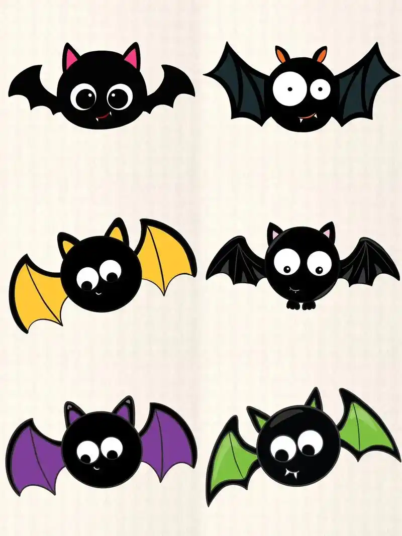 万圣节系列|百变小蝙蝠|简笔画教程.吸血鬼03蝙蝠来啦 万圣 - 抖音