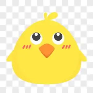 无奈翻白眼的小鸡图片