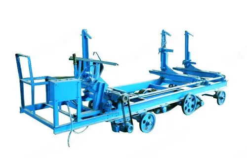 银光4米4桩木工自动带锯跑车