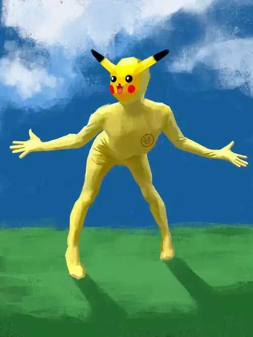 皮卡丘拟人