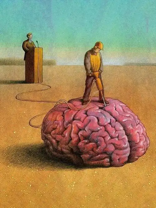 讽刺插画!据说只有1%的人能看懂?