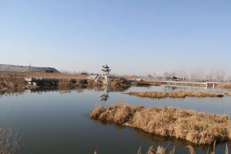 全力推进菏泽市创森工作,截止目前我县已建设湿地公园四处,分别是东明