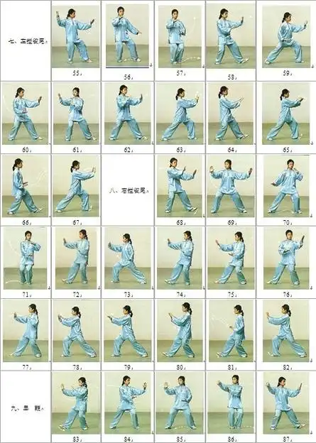 [转载]24式简化太极拳  wbr> wbr>图解