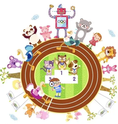 小班组森林动物运动会