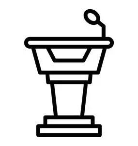 讲政治演讲台, 供公众发言, 讲个讲台照片