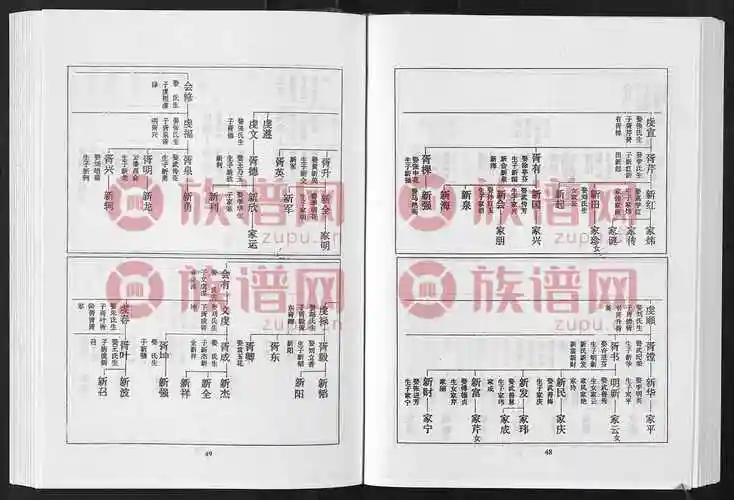 7庄氏族谱71404–2010第7本