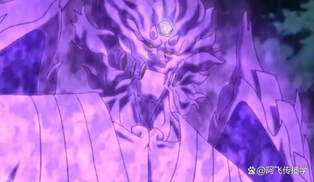 佐助和因陀罗的须佐能乎都是紫色的,并且拥有天照,而且进攻模式和整体