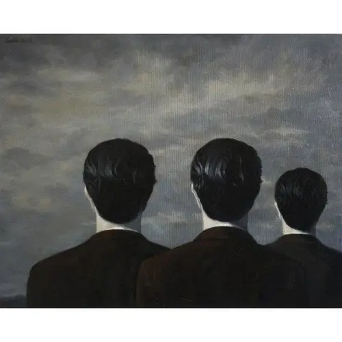 胡哲《背影》/50x40cm/油画