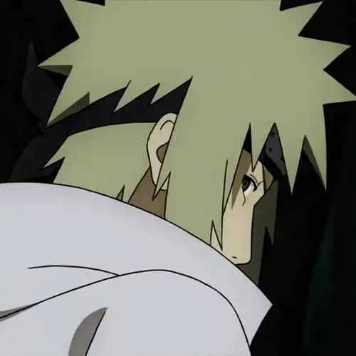 动漫头像 动漫男头 波风水门 无水印