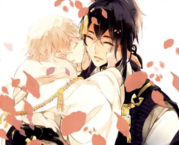 三日鹤 pixiv 刀剑乱舞 三日月宗近 鹤丸国永