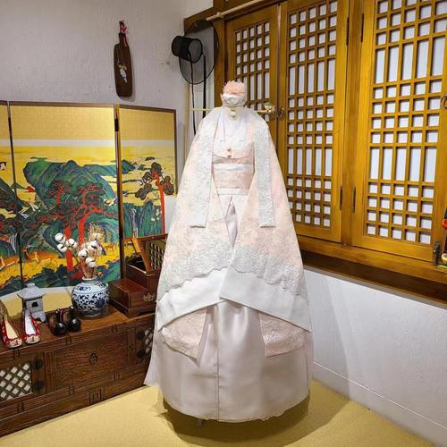 朝鲜族民族服装新娘婚礼结婚仪式敬酒韩服婚纱礼服大婚服xn23002