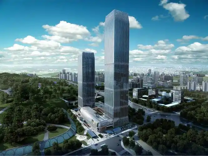 3,4号地铁交汇处中国东盟金融中心,总部基地,自治区政府,南宁大桥