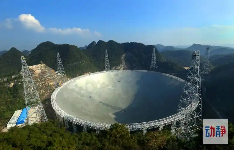 中国天眼是目前世界上口径最大的单口径球面射电望远镜,是人类直接