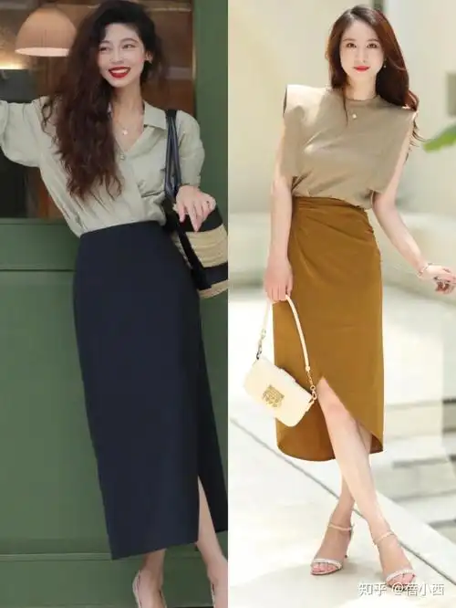 夏天想要把半身裙穿出新花样?建议搭配这3件短上衣,显瘦又显高