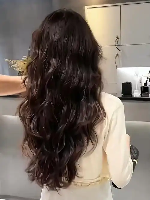 中长发烫发发型推荐高层次法式卷今日发型