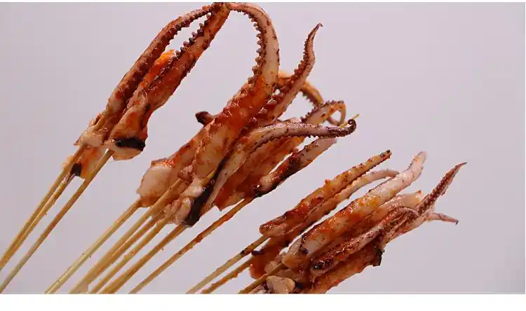 众兴辰8克鱿鱼须小串手把串夺命小串烧烤串铁板串油炸串100串/包