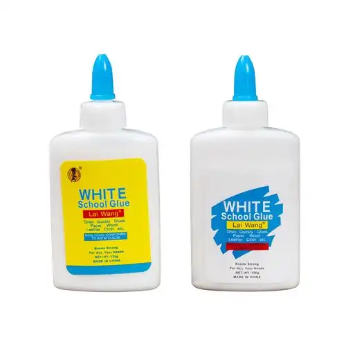 120ml白胶学生手工白胶白乳胶diy小胶水带内塞木工胶