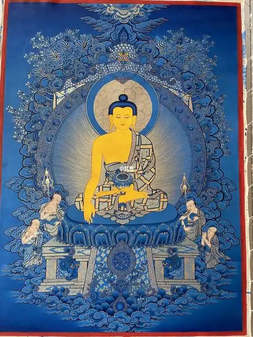 唐卡释迦牟尼佛050505