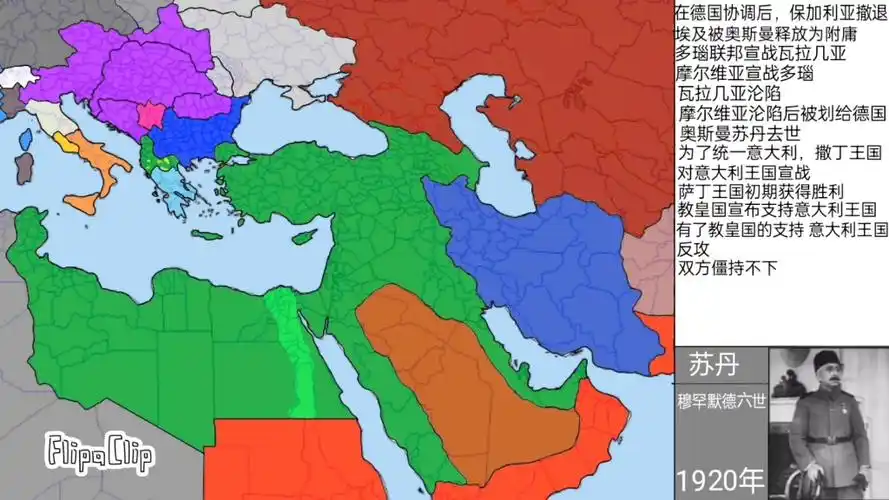 假如奥斯曼打赢一战新月帝国的黎明