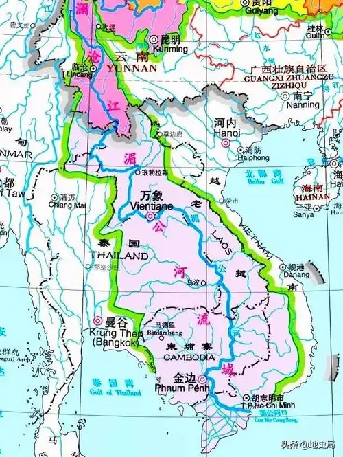 流经六国的湄公河串起老柬越三国最大城市但航运能力为何差
