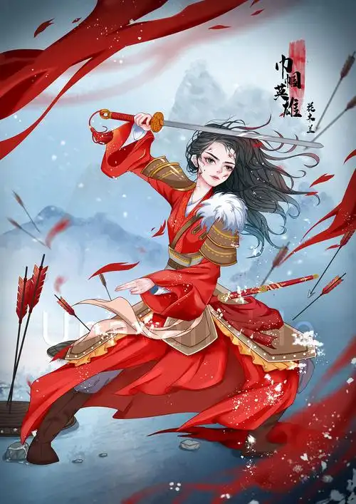 巾帼英雄花木兰穆桂英