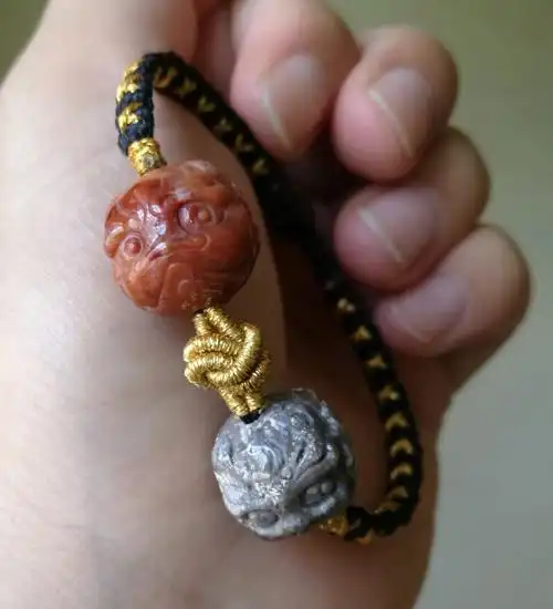 辟邪麒麟珠手绳