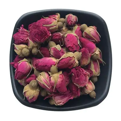 玫瑰花干食用泡茶干花蕾精选无硫平阴重瓣玫瑰花大朵500克配枸杞