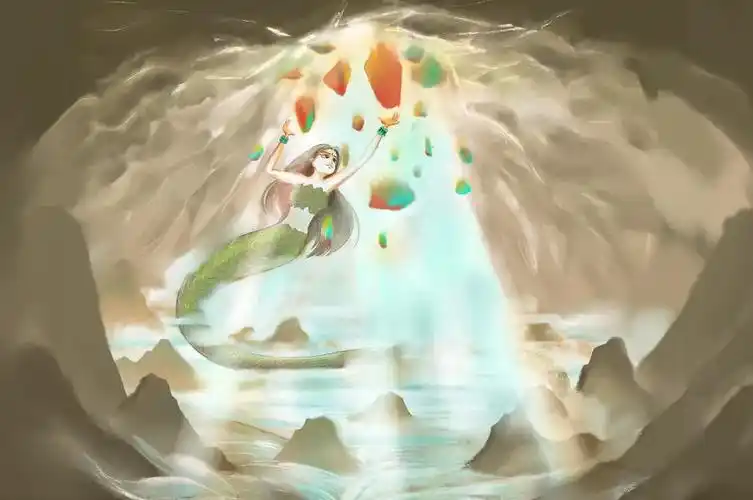 其实女娲真身的画面并没有人们说的那么可怕,但女娲真身是一种人头