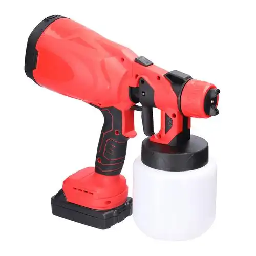 18v锂电喷枪 电动雾化器 无线便携喷涂机办公场所消毒 木工喷漆枪-阿