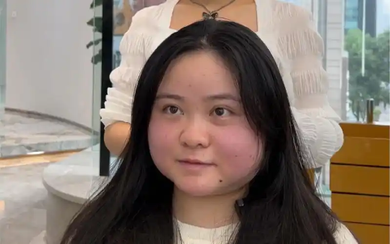 圆脸必看,选对适合的发型,胖女孩也有春天